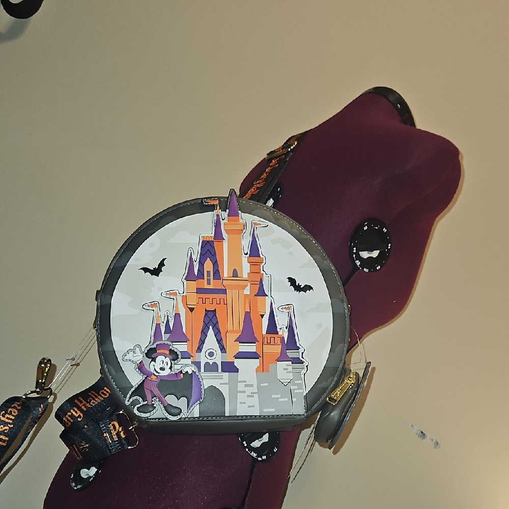 Mickeys Not So Scary Halloween Party 2025 Loungefly Purse With Changepouch